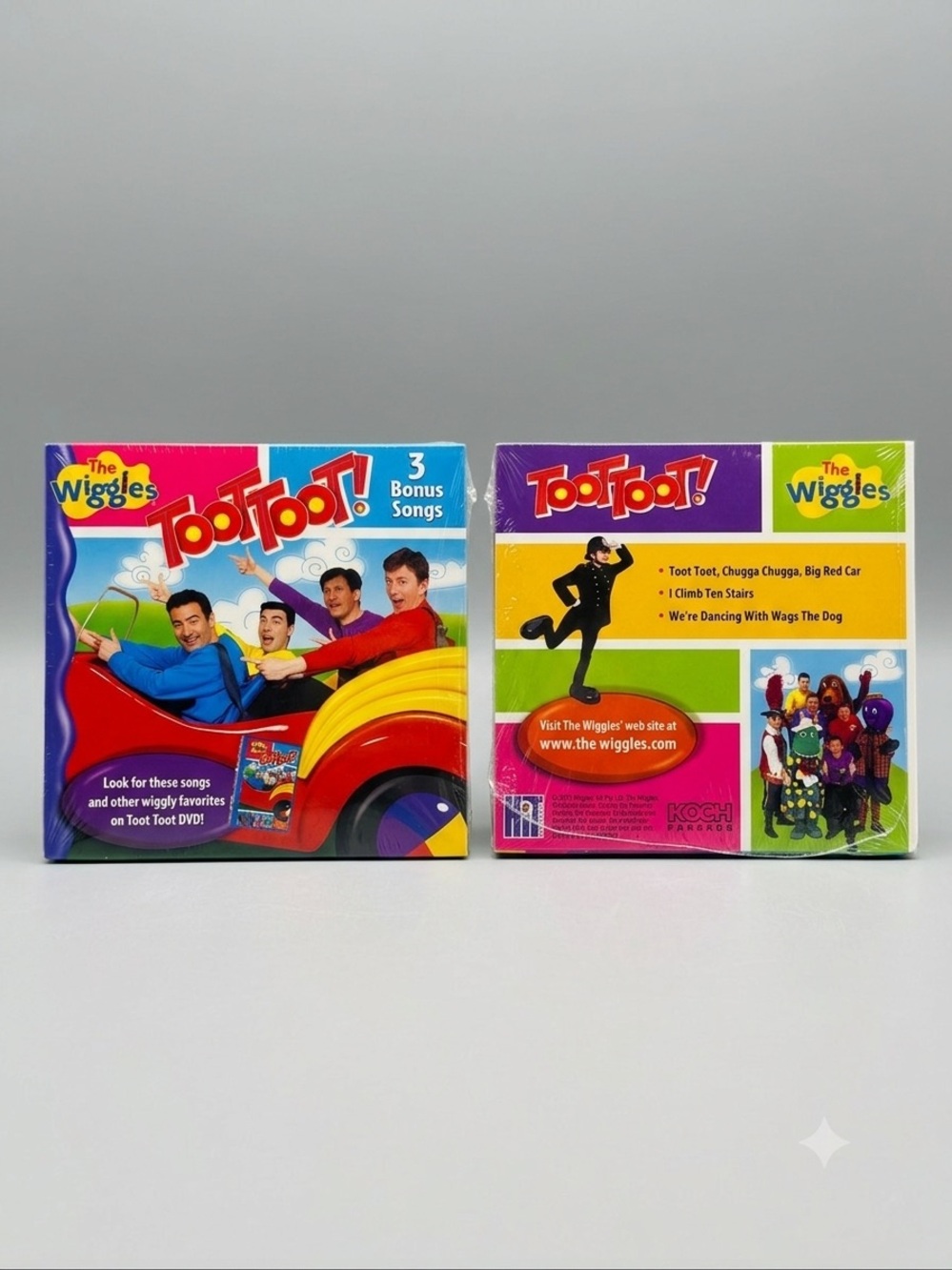 The Wiggles – "Toot Toot! 3 Bonus Songs" CD Sampler (2004)